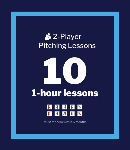 2-Players: 10 Lesson Pack - single person Fee